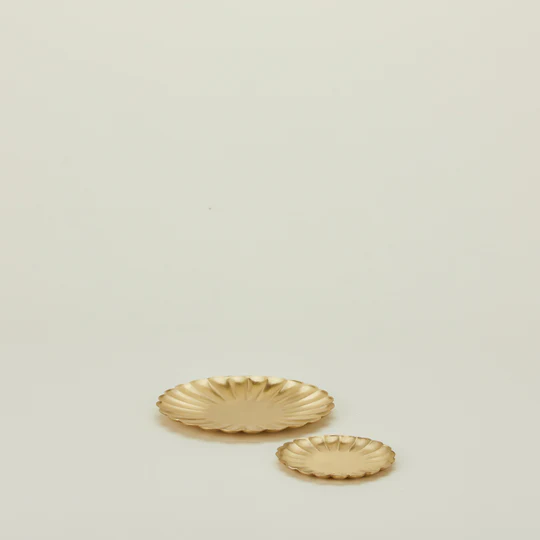 Brass Petal Plate